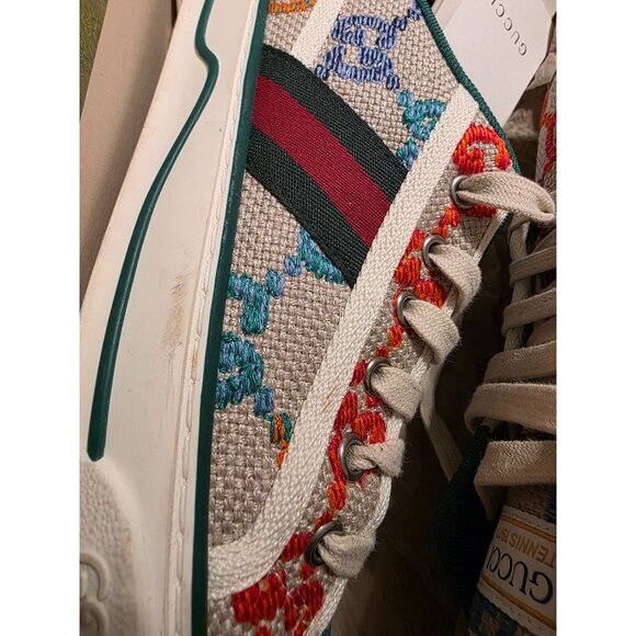 Gucci Tennis 1977 Psychedelic GG Multicolor Men’s Sneakers Size 7G main image 8